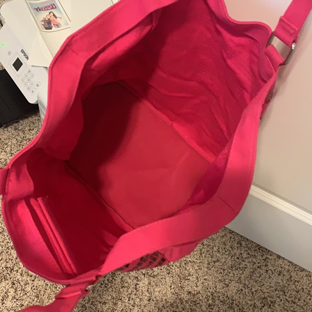 Victoria’s Secret Shoulder Bag Pink Sequence Gem